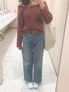 「Cocoonist（コクーニスト）のアイテム」を使った、nonokaさん（レディース・165cm）の秋コーディネート