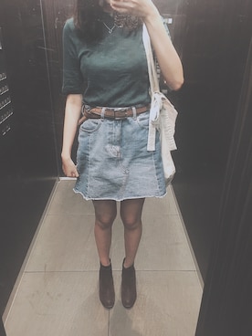 「Cocoonist（コクーニスト）のアイテム」を使った、nonokaさん（レディース・165cm）の秋コーディネート