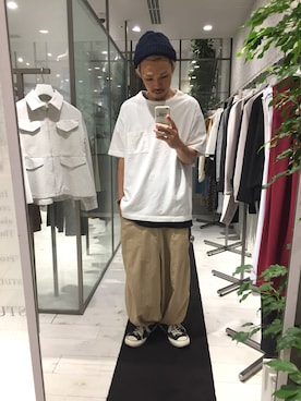 たにもとさん（メンズ・175cm）の夏コーディネート