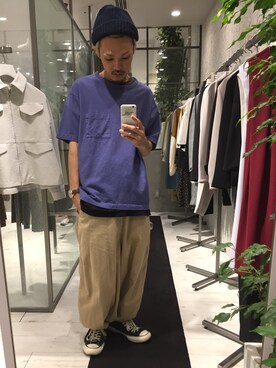 たにもとさん（メンズ・175cm）の夏コーディネート