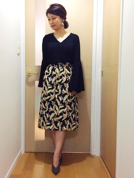 「KiwaSylphy（キワシルフィー）のアイテム」を使った、aya...さん（レディース・158cm）の冬コーディネート