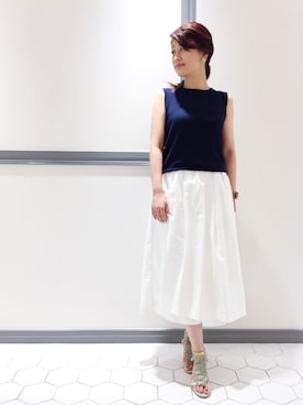 「Chloe（クロエ）のアイテム」を使った、aya...さん（レディース・158cm）の夏コーディネート