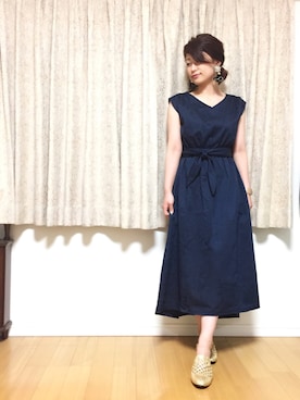 「KiwaSylphy（キワシルフィー）のアイテム」を使った、aya...さん（レディース・160cm）の夏コーディネート