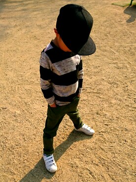 SATさん（キッズ・120cm）の春コーディネート