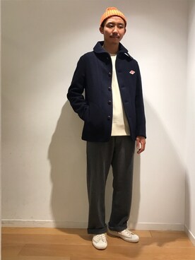 「Champion（チャンピオン）のアイテム（スニーカー）」を使った、ＩＴＯさん（メンズ・178cm）の秋コーディネート
