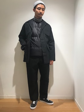 「Andersen-Andersen（アンデルセンアンデルセン）のアイテム」を使った、ＩＴＯさん（メンズ・178cm）の冬コーディネート