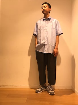 「Scye（サイ）のアイテム（シャツ/ブラウス）」を使った、ＩＴＯさん（メンズ・178cm）の春コーディネート