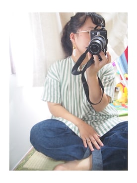 「North Object（ノースオブジェクト）のアイテム（ワンピース/ドレス）」を使った、ﾏﾒӦさん（レディース・155cm）の夏コーディネート