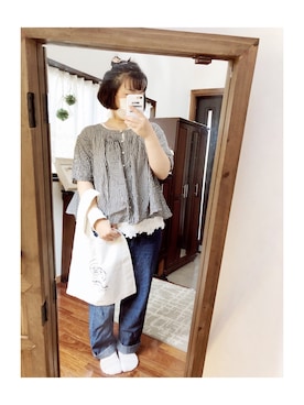 マメӦさん(レディース・155cm)の夏コーディネート