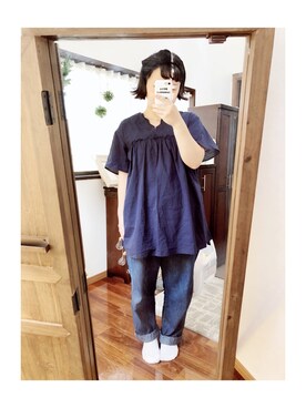 マメӦさん(レディース・155cm)の夏コーディネート