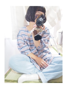 ﾏﾒӦさん（レディース・155cm）の夏コーディネート