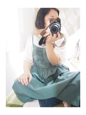 マメӦさん(レディース・155cm)の夏コーディネート