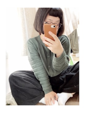 「North Object（ノースオブジェクト）のアイテム（パンツ）」を使った、ﾏﾒӦさん（レディース・155cm）の秋コーディネート