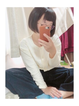 「North Object（ノースオブジェクト）のアイテム（トップス）」を使った、ﾏﾒӦさん（レディース・155cm）の秋コーディネート