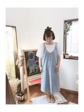 ﾏﾒӦさん（レディース・154cm）の夏コーディネート