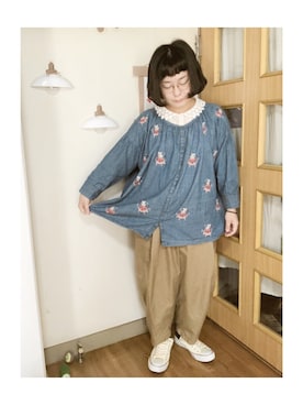 マメӦさん(レディース・154cm)の秋コーディネート