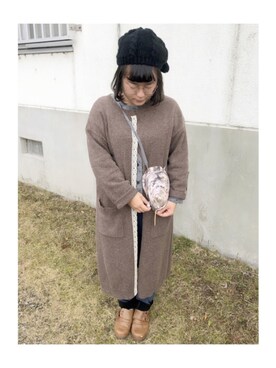 ﾏﾒӦさん（レディース・154cm）の冬コーディネート