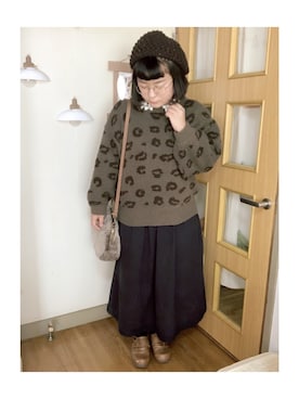 マメӦさん(レディース・154cm)の冬コーディネート