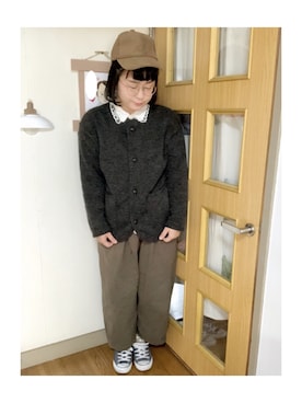 マメӦさん(レディース・154cm)の冬コーディネート