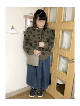 マメӦさん(レディース・154cm)の冬コーディネート