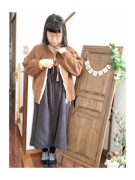 ﾏﾒӦさん（レディース・154cm）の冬コーディネート