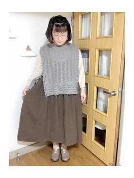 ﾏﾒӦさん（レディース・154cm）の春コーディネート