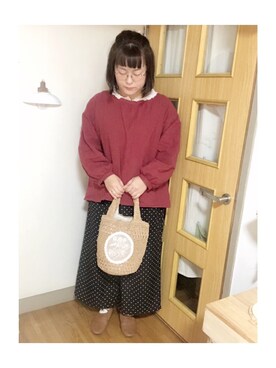 マメӦさん(レディース・154cm)の春コーディネート