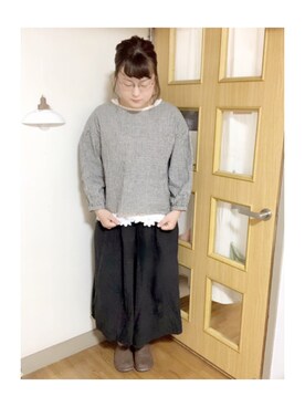 「North Object（ノースオブジェクト）のアイテム」を使った、ﾏﾒӦさん（レディース・154cm）の春コーディネート