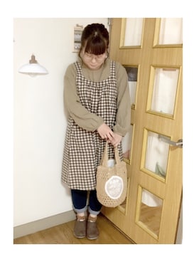 ﾏﾒӦさん（レディース・154cm）の春コーディネート