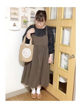 ﾏﾒӦさん（レディース・154cm）の春コーディネート