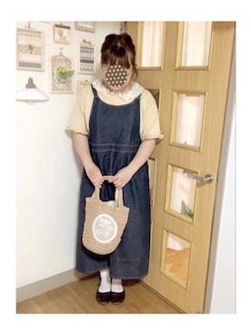 「North Object（ノースオブジェクト）のアイテム」を使った、ﾏﾒӦさん（レディース・154cm）の春コーディネート