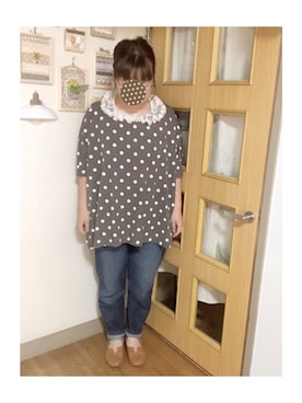 マメӦさん(レディース・154cm)の春コーディネート