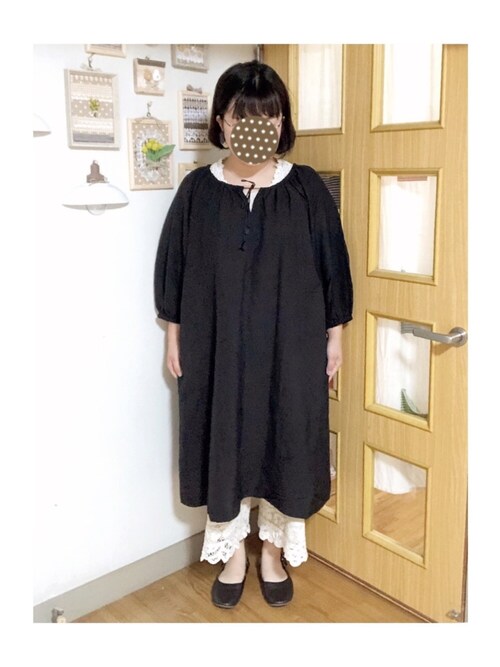 ﾏﾒӧ ユニクロのワンピース ドレスを使ったコーディネート Wear