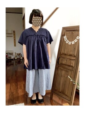 マメӦさん(レディース・154cm)の夏コーディネート