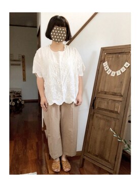 マメӦさん(レディース・154cm)の夏コーディネート