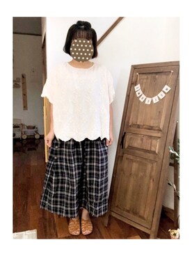 マメӦさん(レディース・154cm)の夏コーディネート