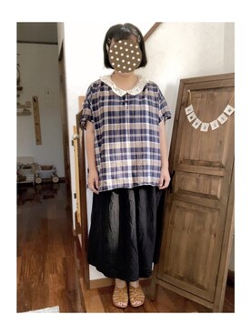 「North Object（ノースオブジェクト）のアイテム」を使った、ﾏﾒӦさん（レディース・154cm）の夏コーディネート