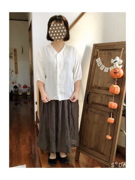 ﾏﾒӦさん（レディース・154cm）の秋コーディネート