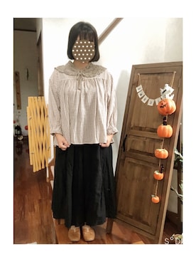 マメӦさん(レディース・154cm)の秋コーディネート