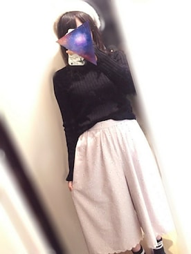 「AS KNOW AS PINKY（アズノゥアズピンキー）のアイテム（ハンチング/ベレー帽）」を使った、Kakuさん（レディース・158cm）の秋コーディネート