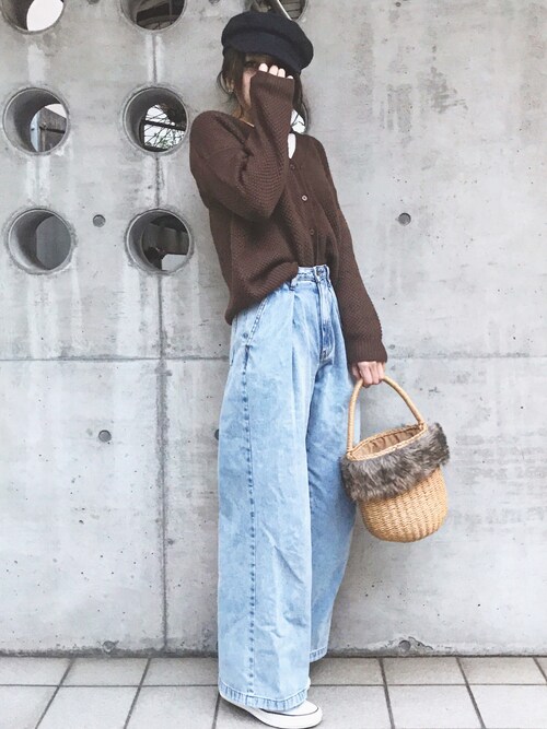 Sayaka ﾐ デニムパンツを使ったコーディネート Wear