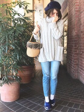 Sayaka͛♡꒰･･ﾐ ͛꒱さん（レディース・156cm）の冬コーディネート