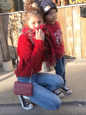 Sayaka͛♡꒰･･ﾐ ͛꒱さん（レディース・156cm）の冬コーディネート