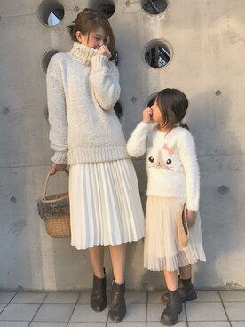Sayaka͛♡꒰･･ﾐ ͛꒱さん（レディース・156cm）の冬コーディネート