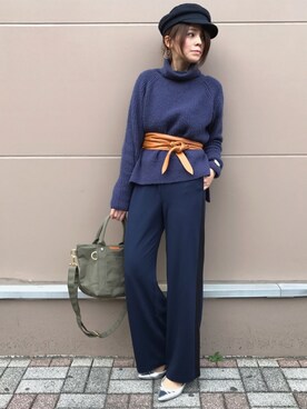 Sayaka͛♡꒰･･ﾐ ͛꒱さん（レディース・156cm）の冬コーディネート