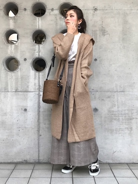 「アイテム（フレグランス）」を使った、Sayaka͛♡꒰･･ﾐ ͛꒱さん（レディース・156cm）の秋コーディネート