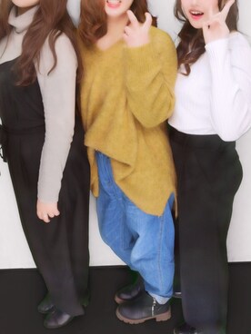 「NOのアイテム（その他）」を使った、mitsukiさん（レディース・156cm）の冬コーディネート