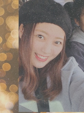 「NOのアイテム（帽子）」を使った、mitsukiさん（レディース・156cm）の冬コーディネート