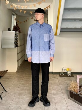 「plusj」｜massuさん（メンズ・174cm）の秋コーディネート