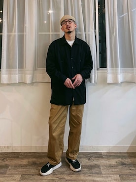 massuさん（メンズ・174cm）の春コーディネート